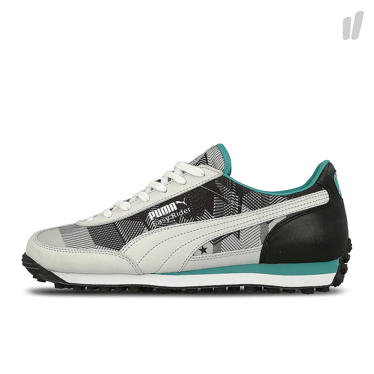 Puma easy rider graphic Puma White / Puma White / NAVIGATE Sneakers 364549 01 | Overkill