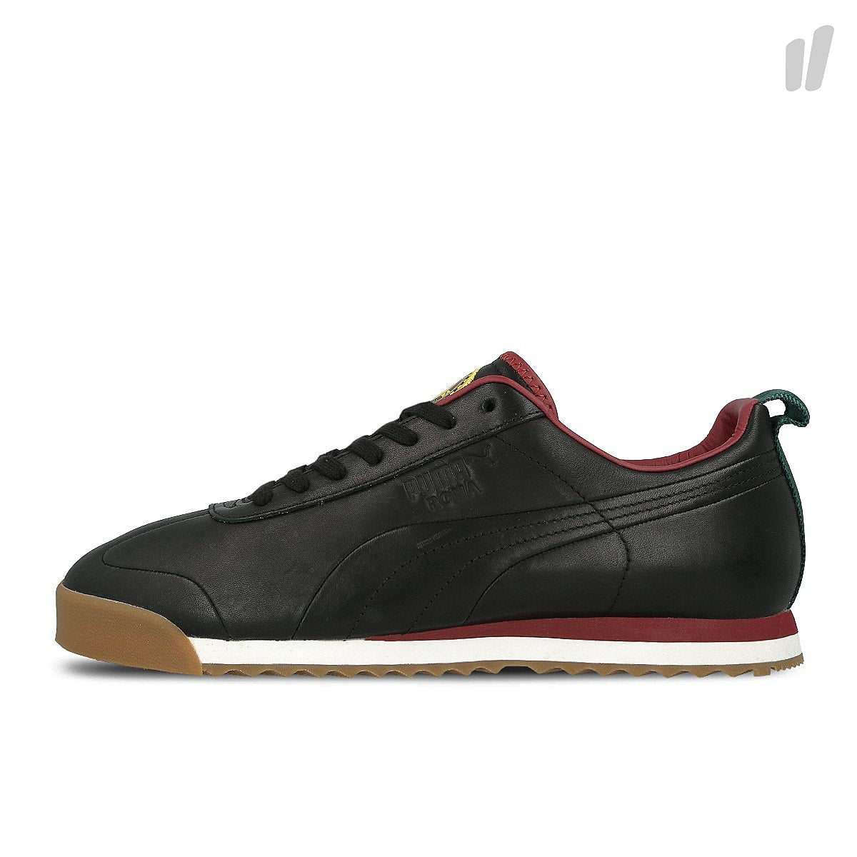 Puma roma leather dp Puma Black - Puma Black Sneakers 364552 02 | Overkill