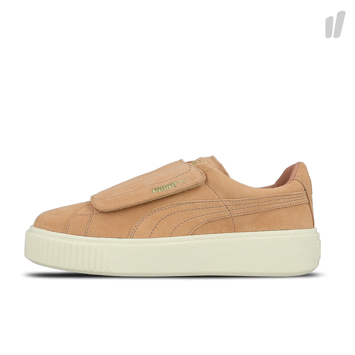 Puma wmns suede platform strap Cameo Brown - Cameo Brown - Marshmellow Sneakers 364586 03 | Overkill