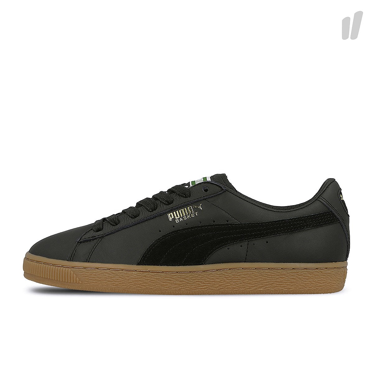 Puma basket classic gum deluxe Puma Black Sneakers 365366 02 | Overkill