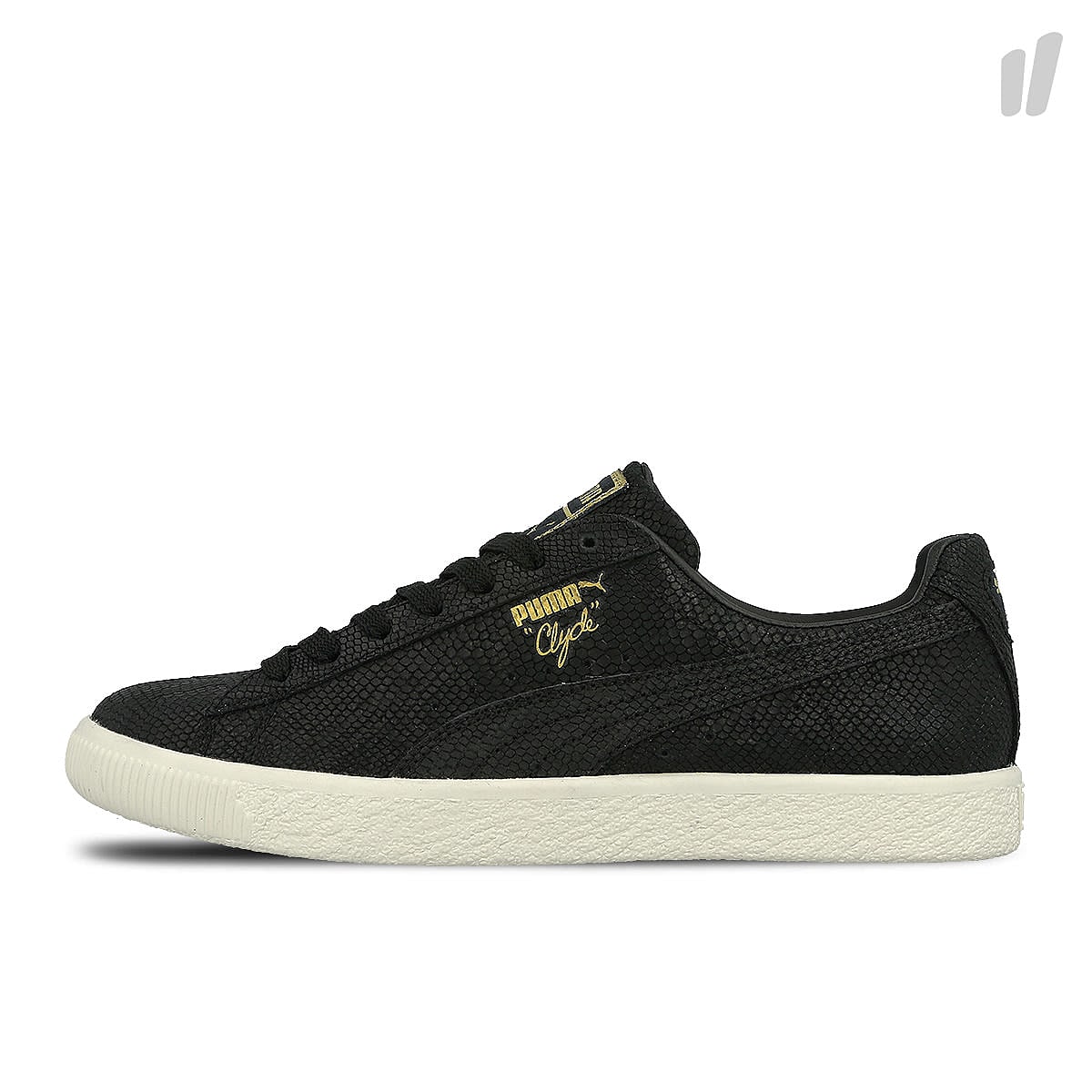 Puma wmns clyde euphoria Black - Team Gold - Marshmallow Sneakers 365474 01 | Overkill