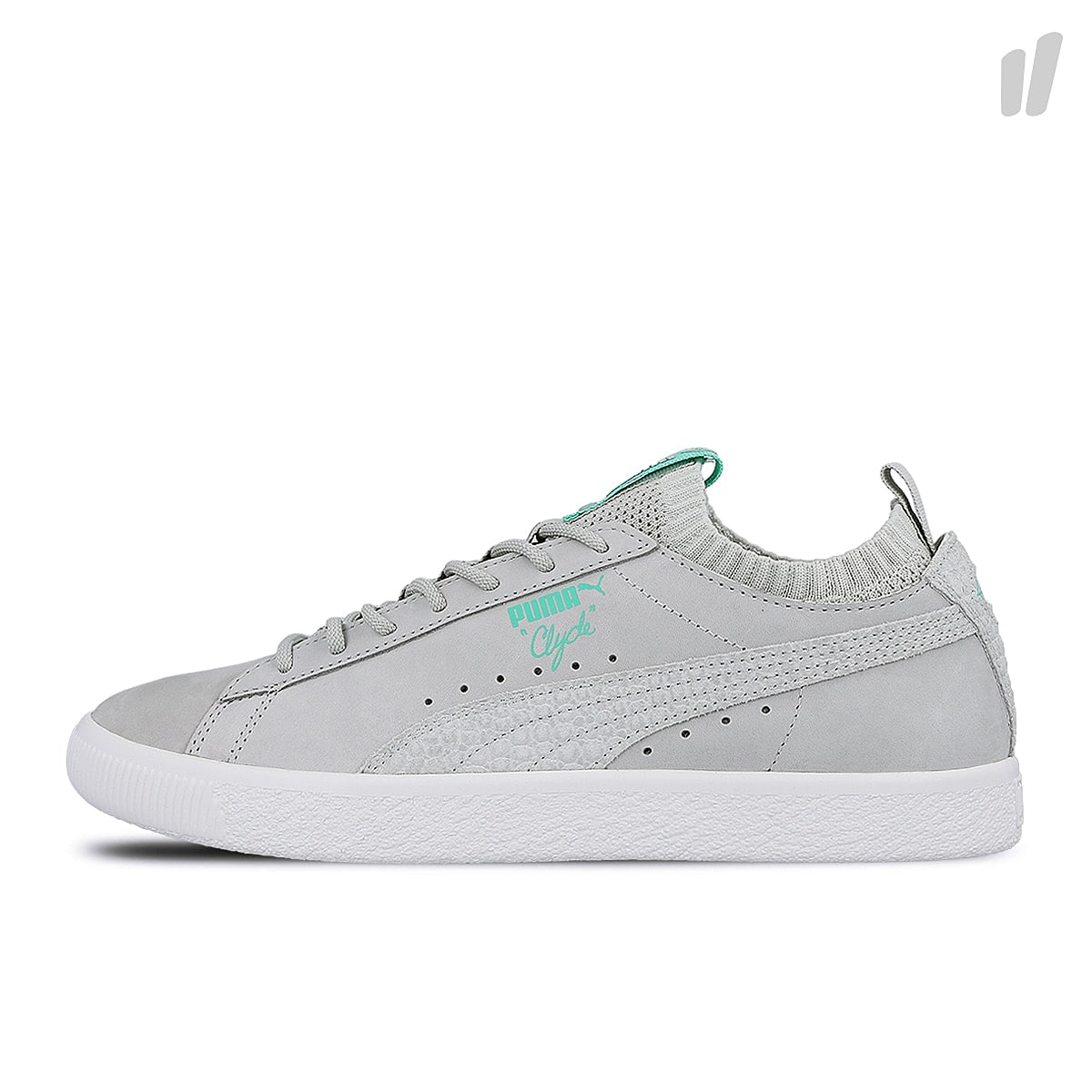 Puma clyde sock lo diamond Glacier Gray - Glacier Gray Sneakers 365653 02 | Overkill