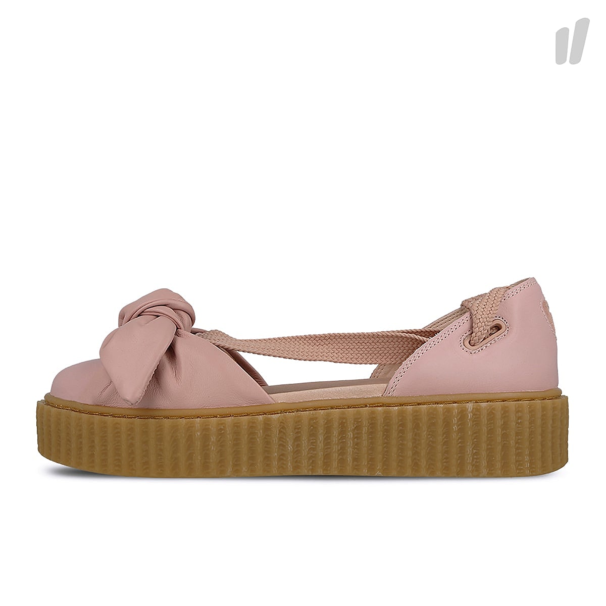 Puma wmns fenty bow creeper sandal Silver Pink - Silver Pink - Oatmeal Sneakers 365794 01 | Overkill