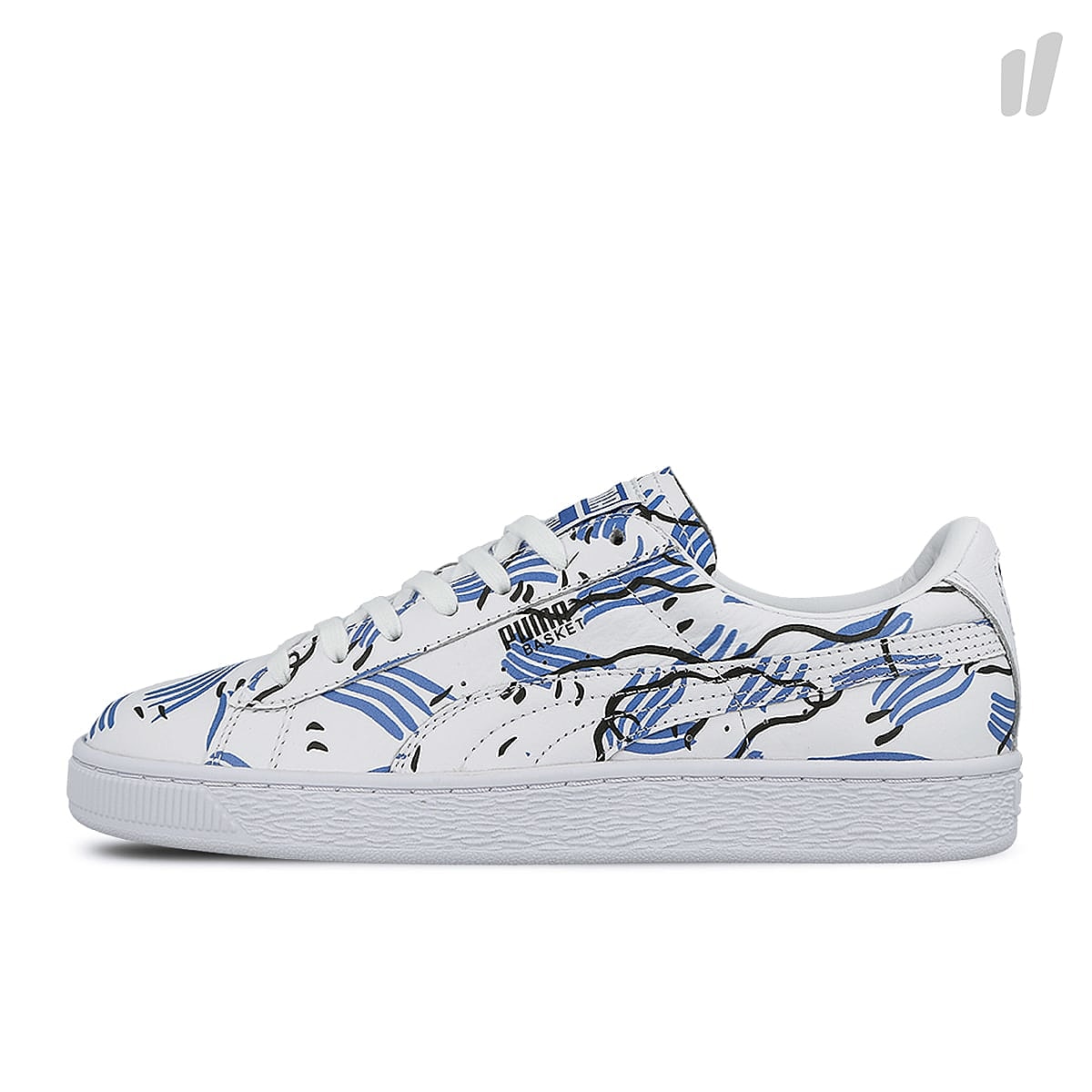 Puma wmns basket sm Puma White - Puma White Sneakers 365899 01 | Overkill