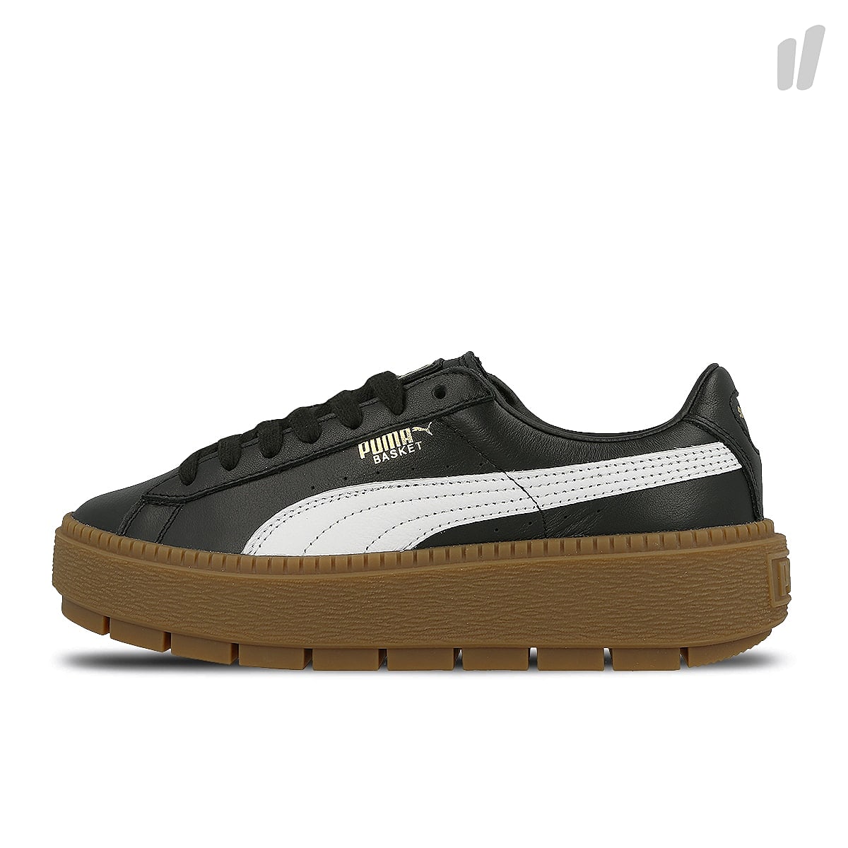 Puma wmns platform trace Puma Black / Puma White Sneakers 366109 01 | Overkill