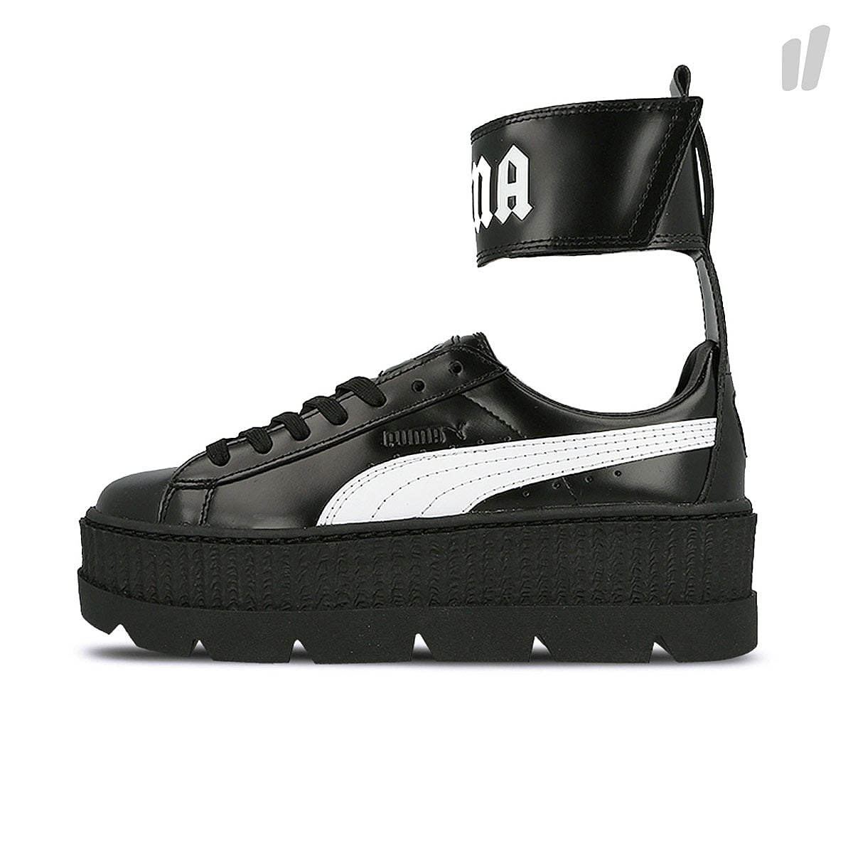Puma wmns ankle strap Puma Black-Puma White Sneakers 366264 03 | Overkill