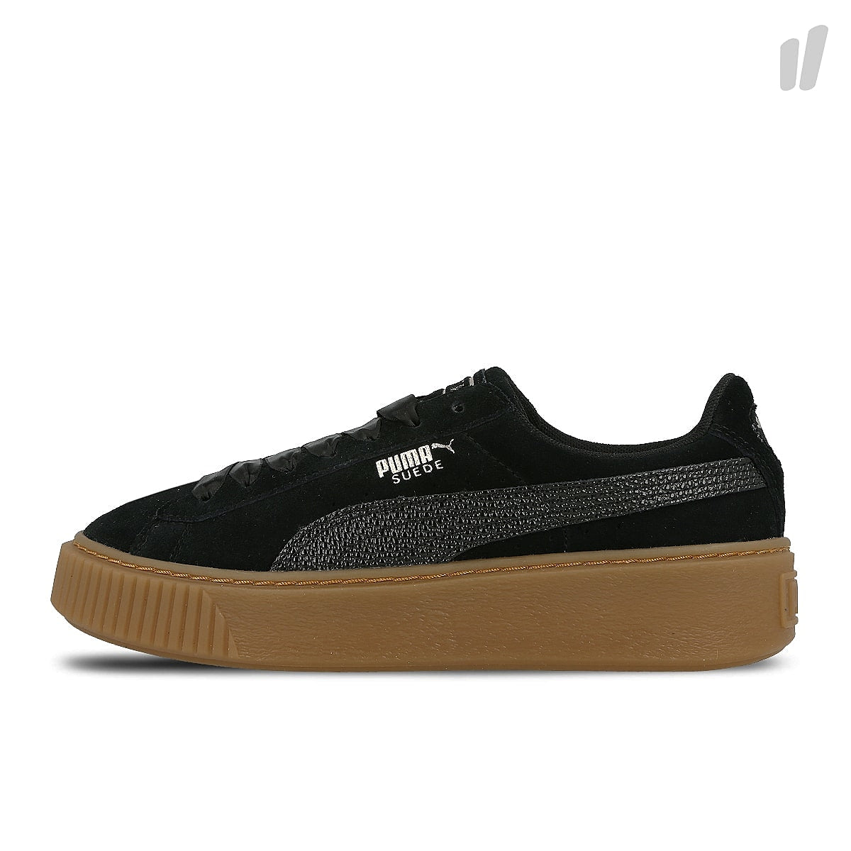 Puma wmns suede platform bubble Puma Black Sneakers 366439 01 | Overkill