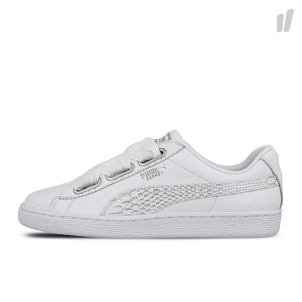 Puma wmns basket heart oceanaire Puma White - Puma White Sneakers 366443 02 | Overkill