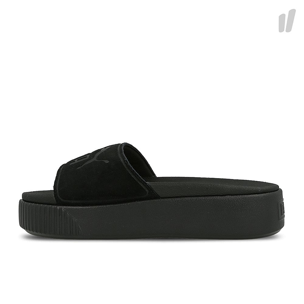 Puma wmns platform slide bold sd Puma Black - Puma Black Slides, Sandals & Slippers 367063 01 | Overkill