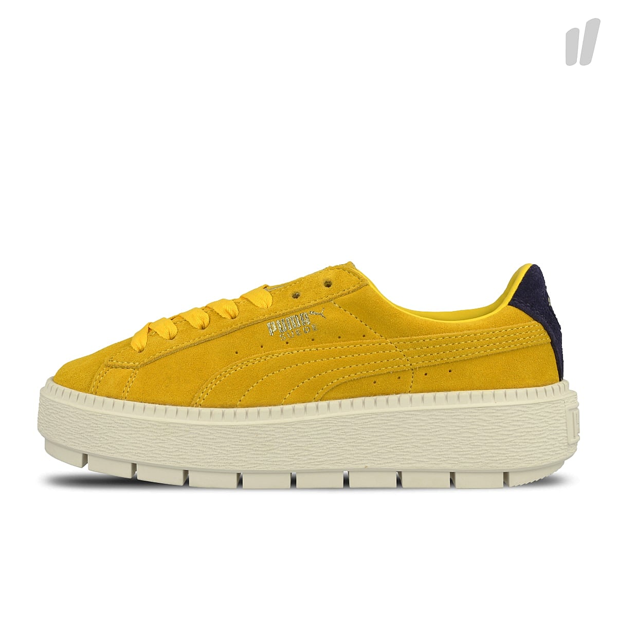 Puma wmns platform trace bold Lemon - Evening Blue Sneakers 367066 03 | Overkill