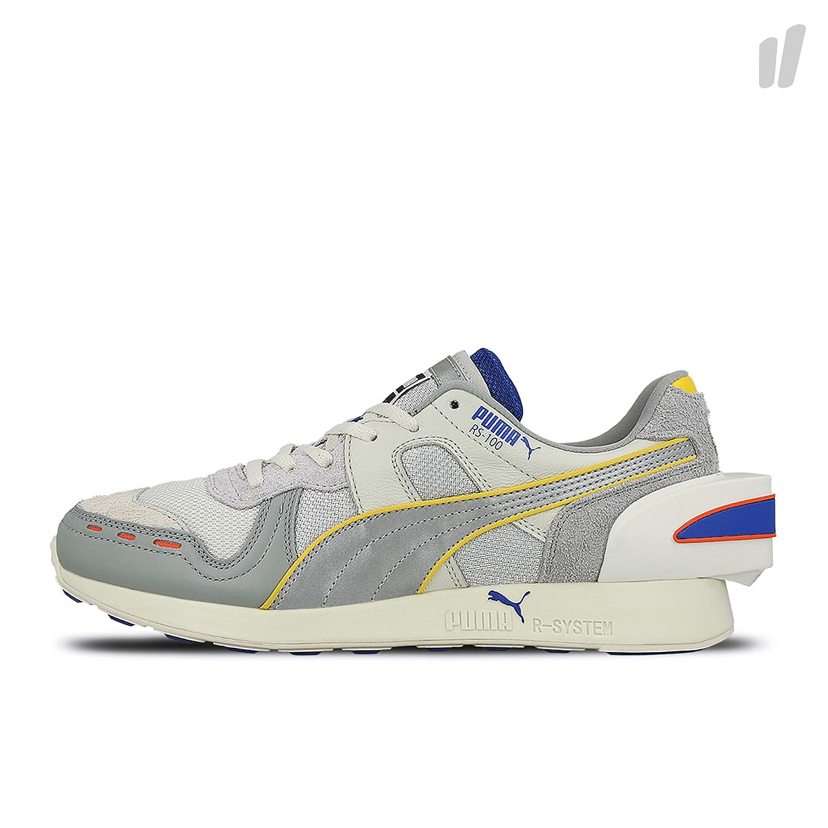 Puma ADER Error x Puma RS-100 Quarry - Lemon Chrome Low Top Sneakers 367197 02 | Overkill