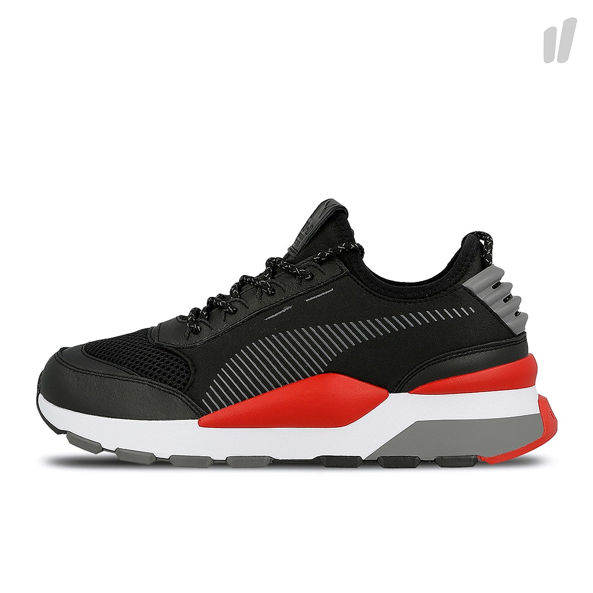 Puma rs-0 play Black - High Risk Red - White Sneakers 367515 02 | Overkill