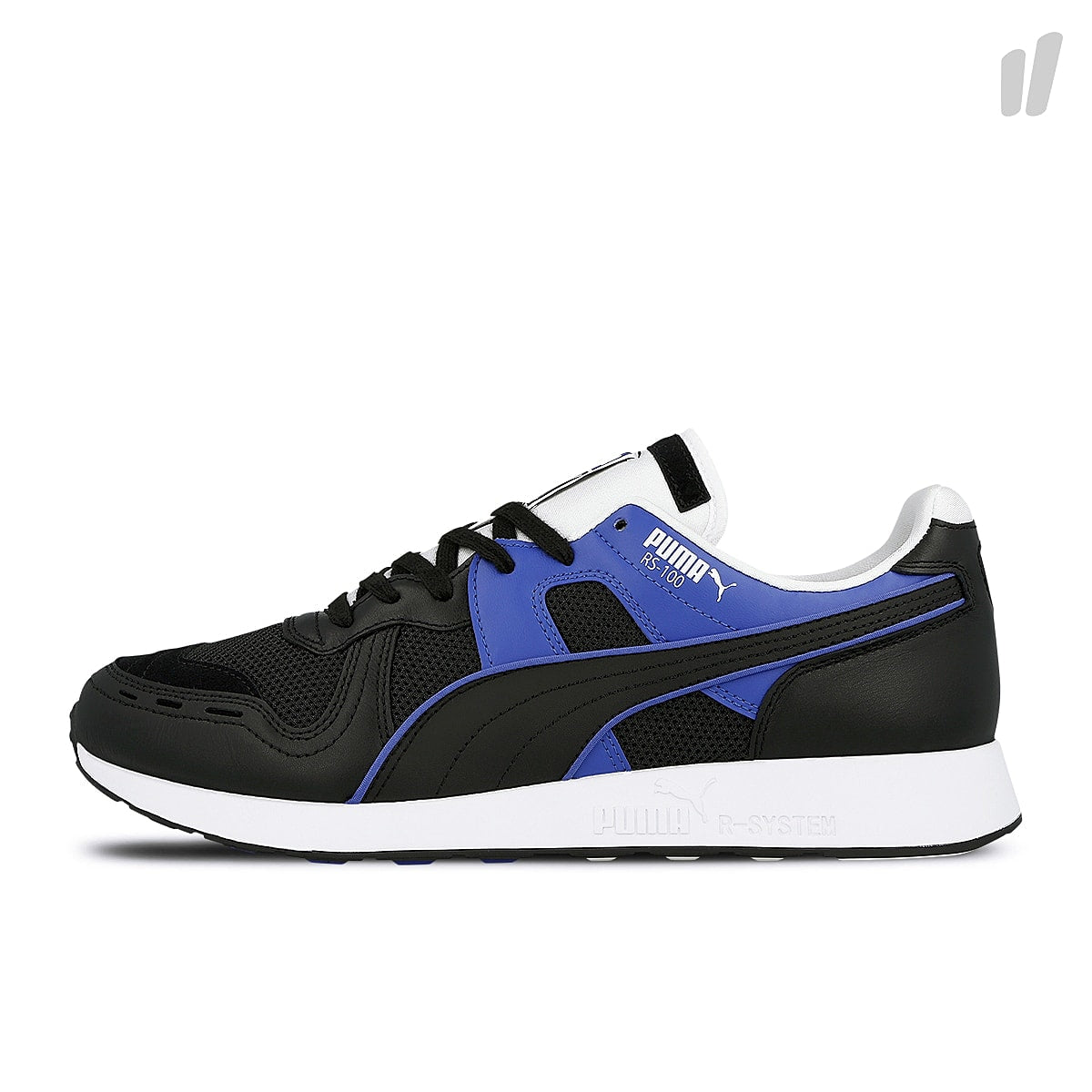 Puma rs-100 sound Black - Puma White - White Sneakers 368025 02 | Overkill