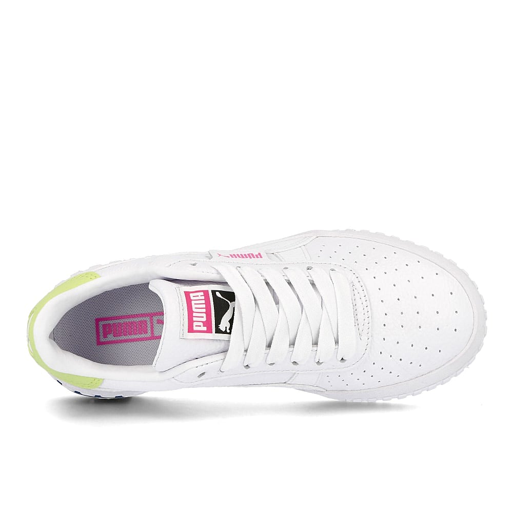 Puma wmns cali Puma White - Luminous Pink Sneakers Detailfoto | Overkill