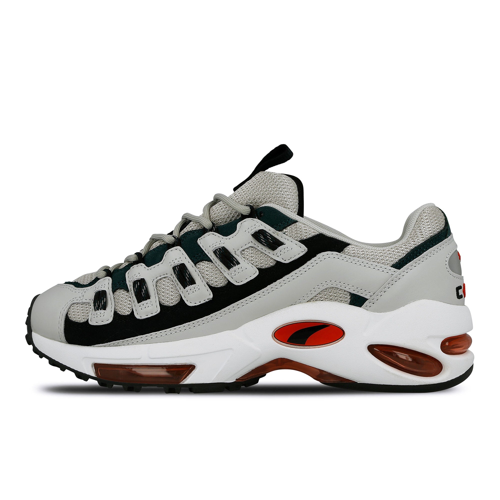 Puma cell endura Glacier Gray / High Risk Red Sneakers 369357 03 | Overkill