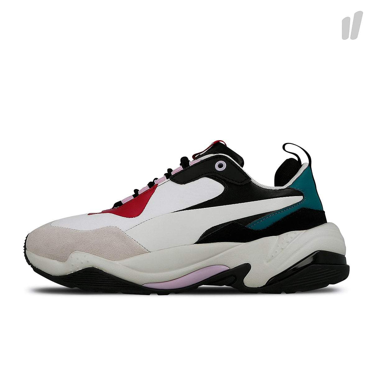 Puma wmns thunder rive droite Glacier Gray - Barbados Cherry Sneakers 369452 02 | Overkill