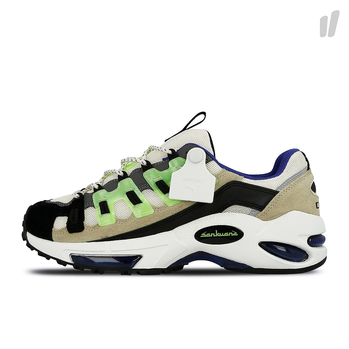 Puma Sankuanz x Puma Cell Endura Cloud Cream - Green Gecko - Black Sneakers 369611 01 | Overkill