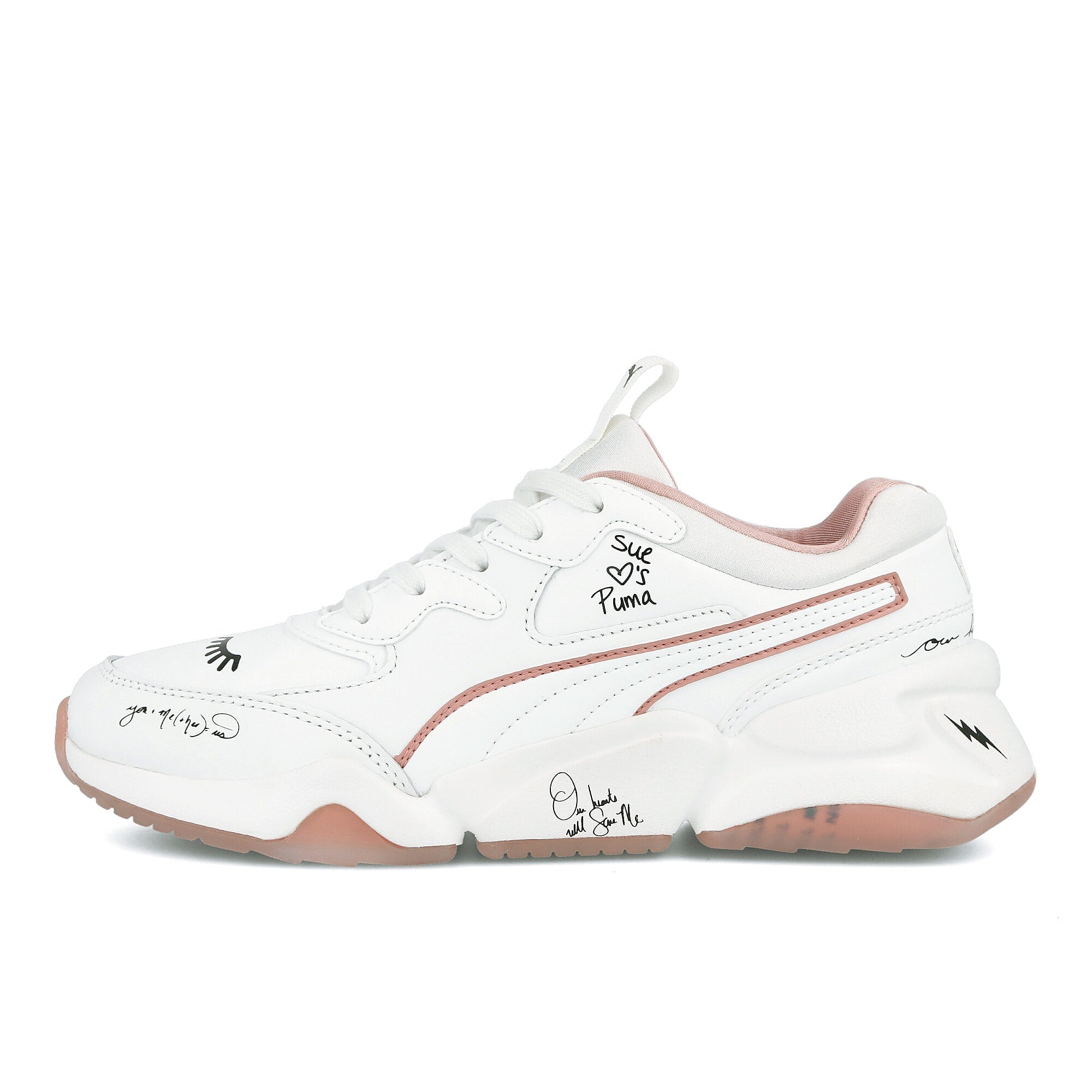 Puma Sue Tsai x Puma Wmns Nova Bright White-Bright White Sneakers 369878 01 | Overkill