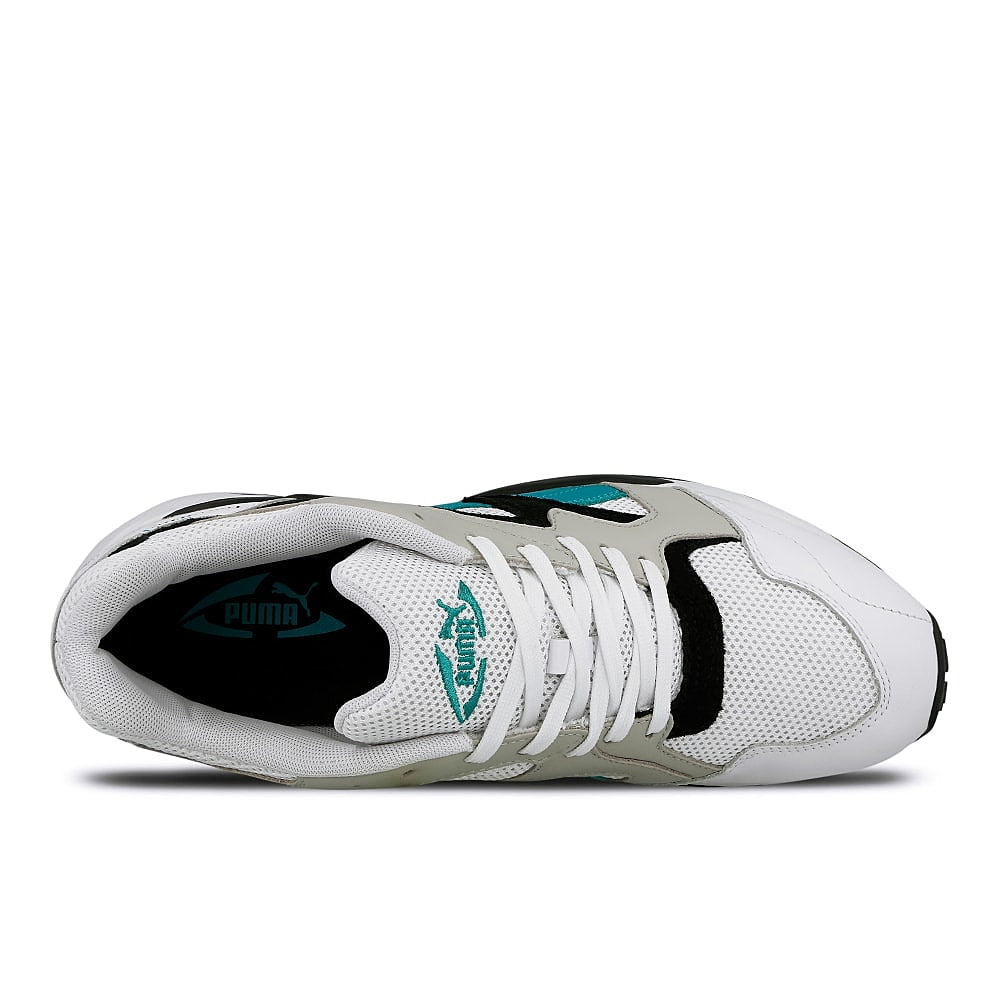 Puma prevail classic Puma White-Spectra Green Low Top Sneakers Detailfoto | Overkill