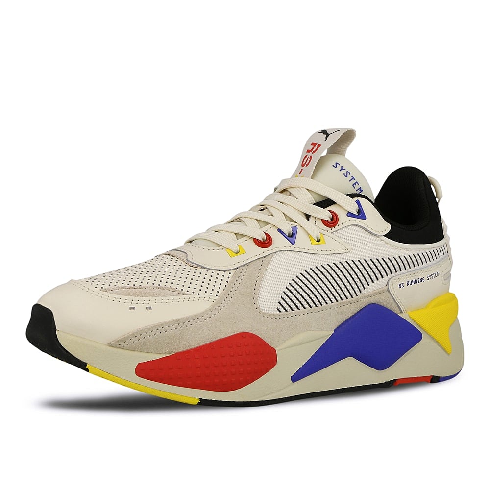 Puma rs-x colour theory Whisper White-Puma Black Sneakers Close Up | Overkill