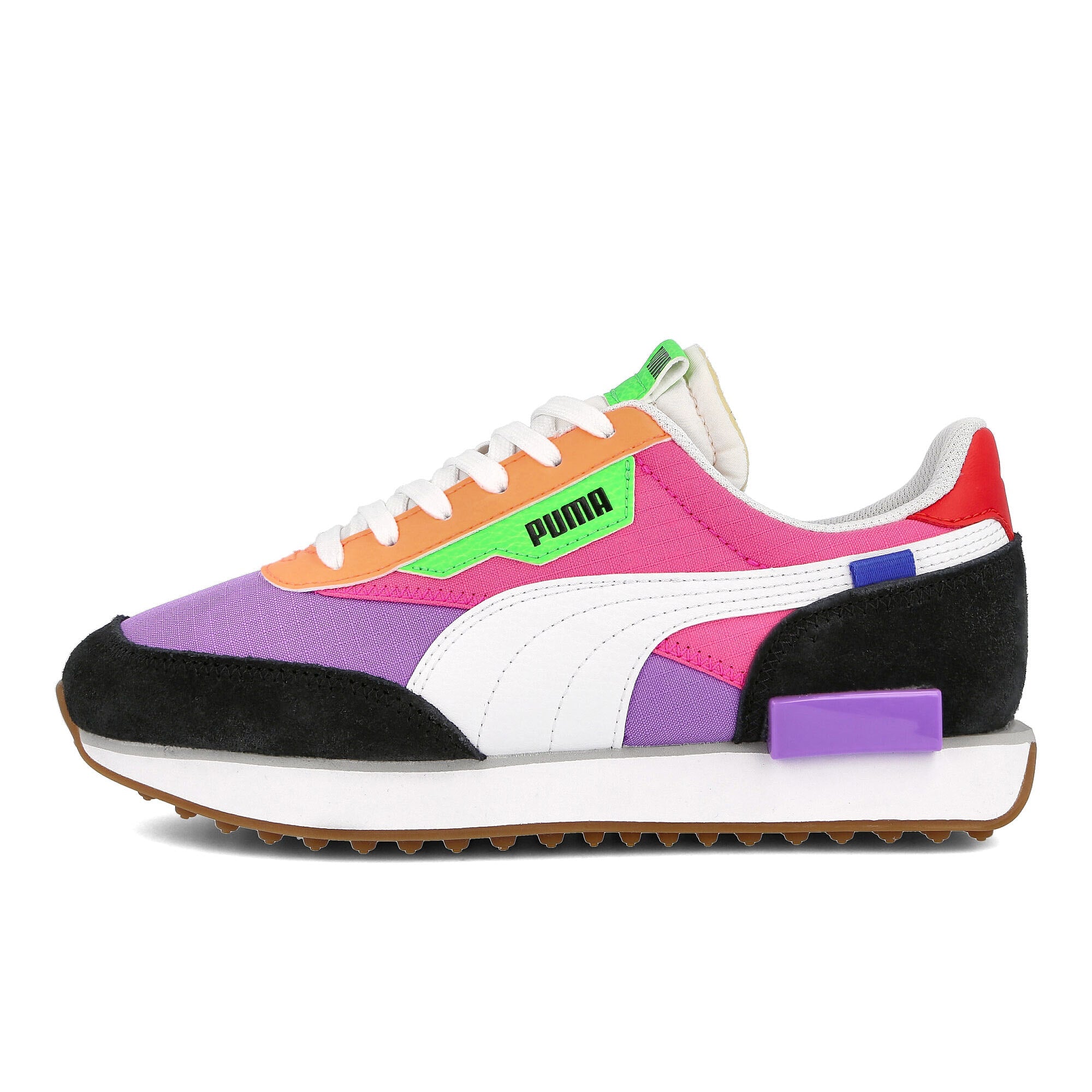 Puma future rider play on Luminous Purple - Fluo Pink Sneakers 371149 03 | Overkill