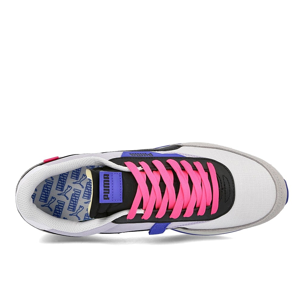 Puma future rider play on White - Gray Violet - Black Sneakers Detailfoto | Overkill