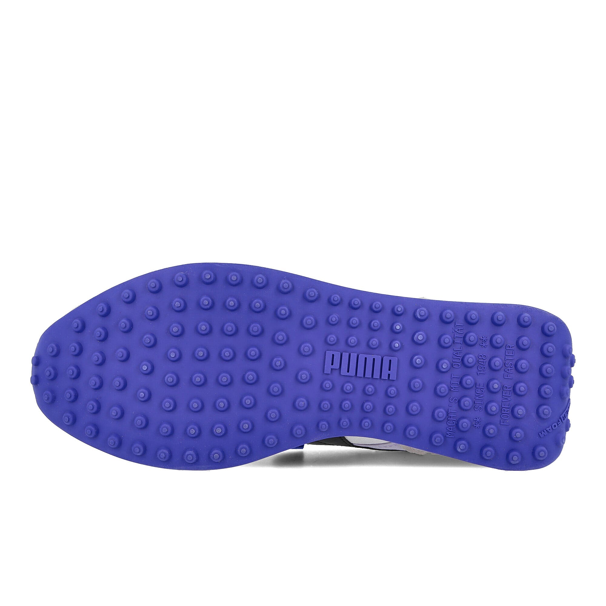 Puma future rider play on White - Gray Violet - Black Sneakers Detail View 1 | Overkill