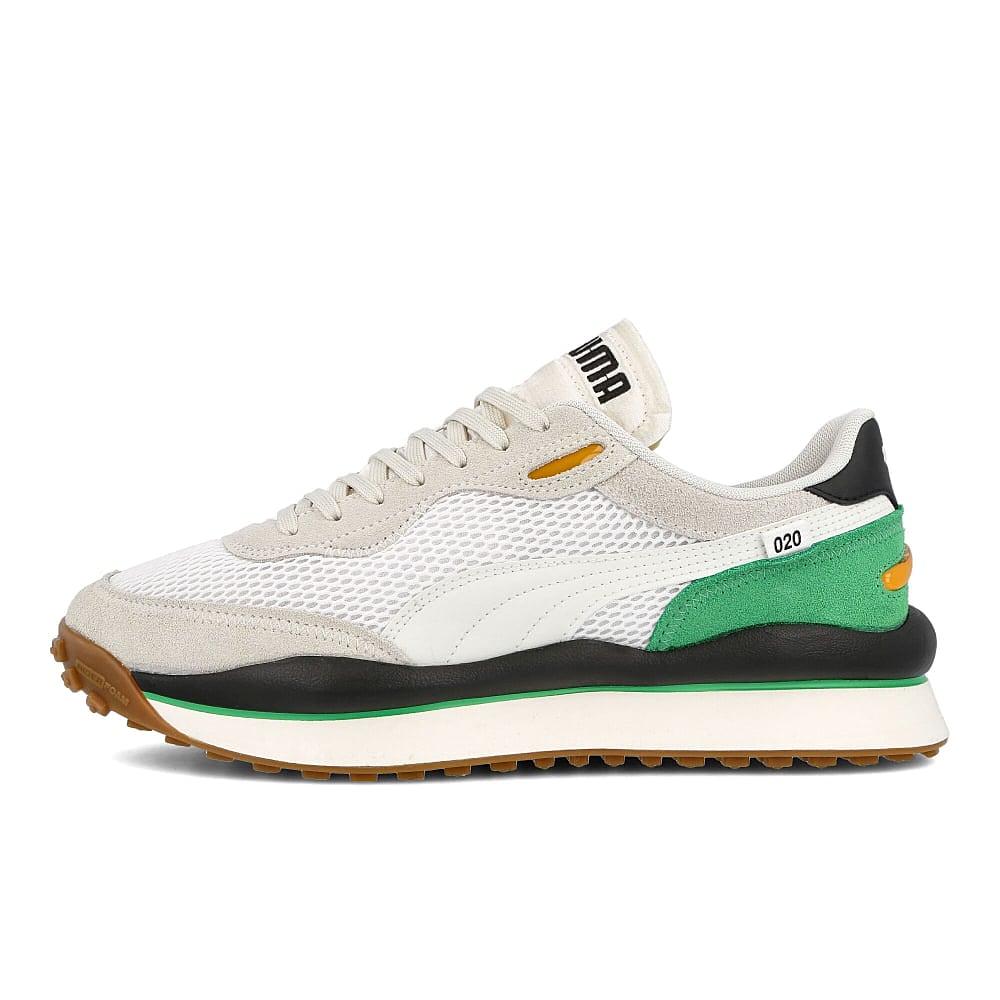 Puma style rider stream on White - Vaporous Gray Sneakers 371527 02 | Overkill