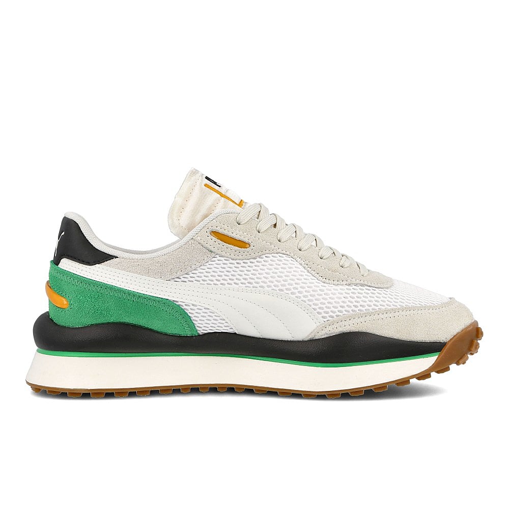 Puma style rider stream on White - Vaporous Gray Sneakers Silhouette | Overkill