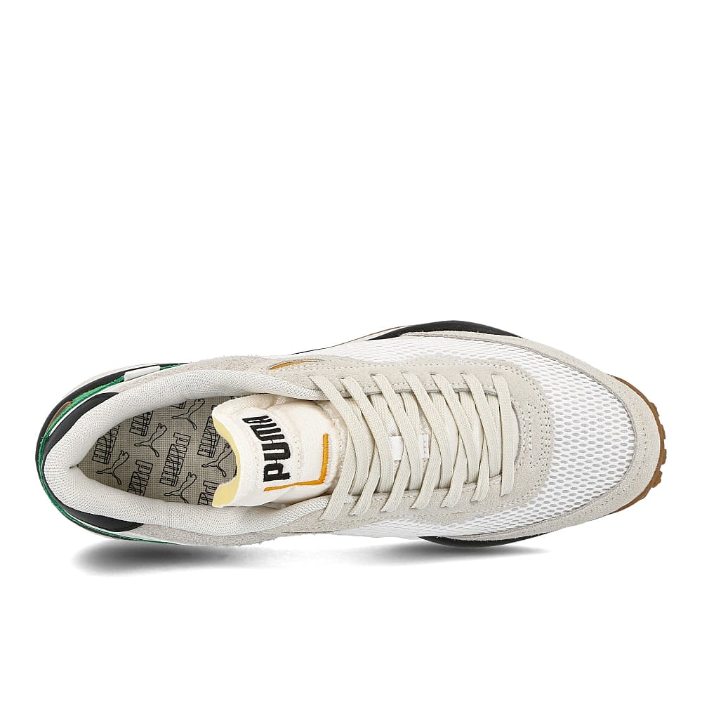 Puma style rider stream on White - Vaporous Gray Sneakers Detailfoto | Overkill