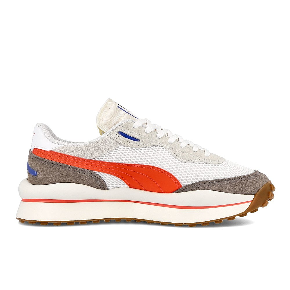 Puma style rider stream on White - Vaporous Gray Sneakers Silhouette | Overkill