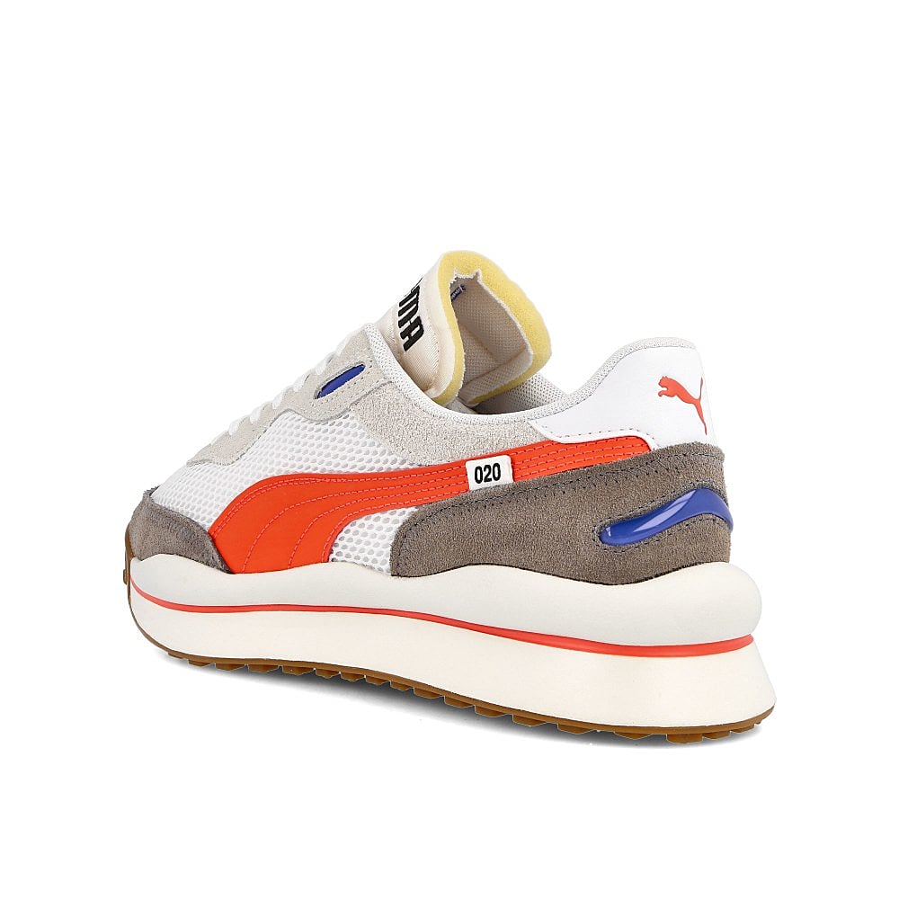 Puma style rider stream on White - Vaporous Gray Sneakers Material | Overkill