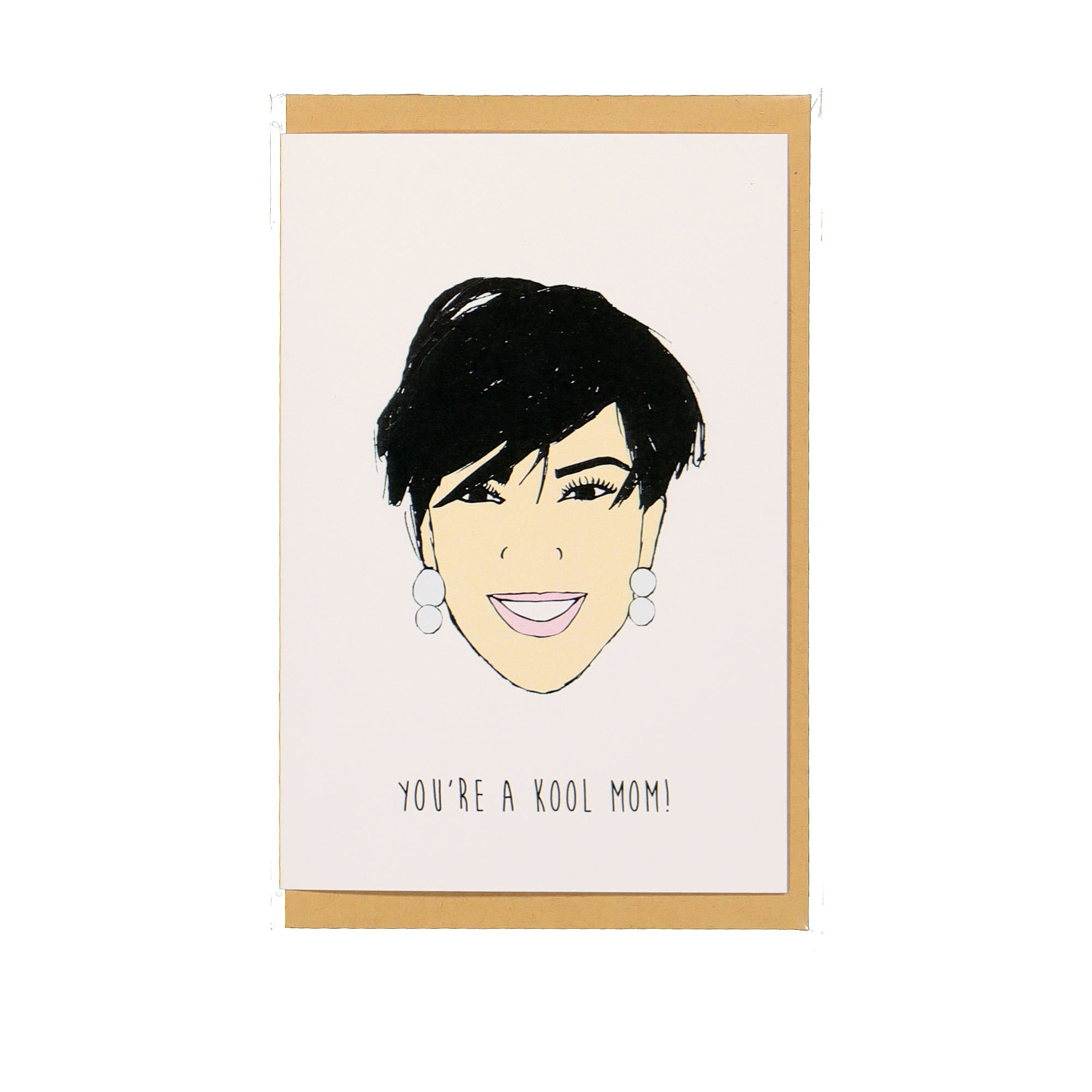 NocturnalPaper "You Re A Kool Mom" Card White Cards | Overkill