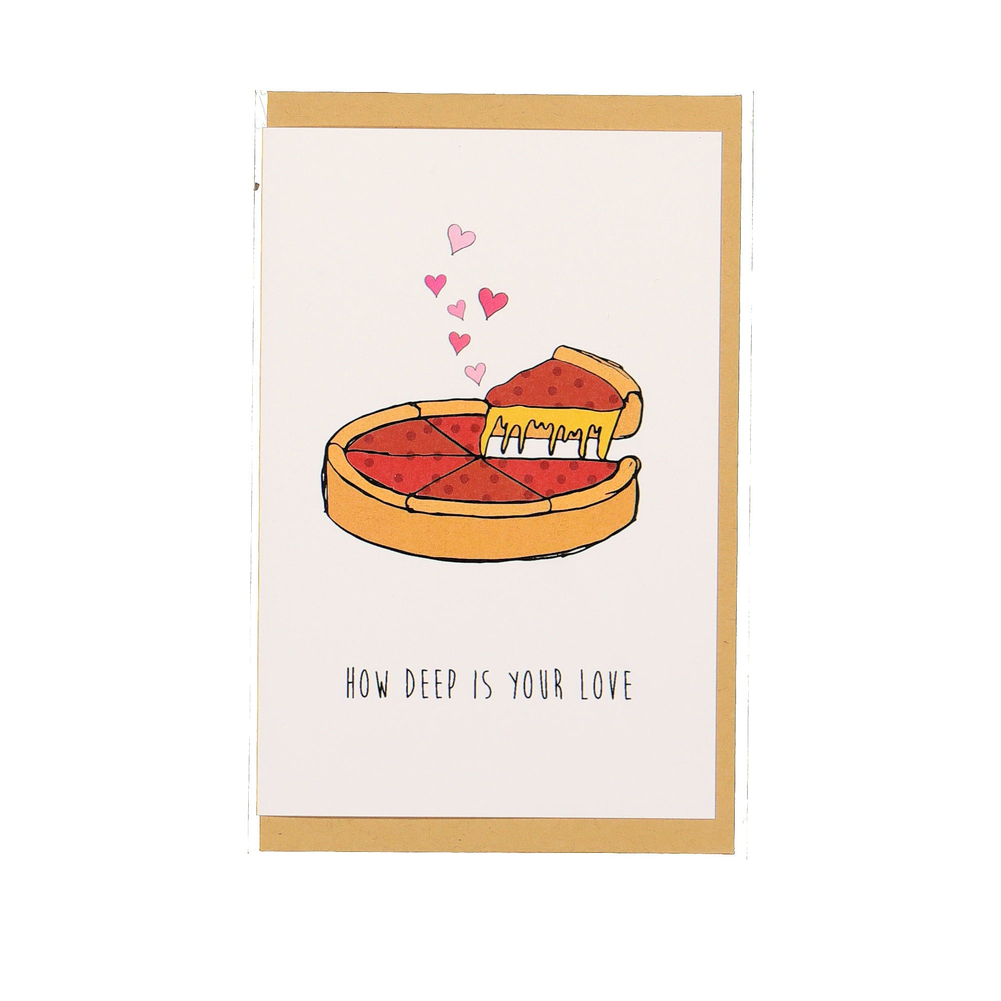 NocturnalPaper "How Deep Is Your Love" Card White Cards | Overkill