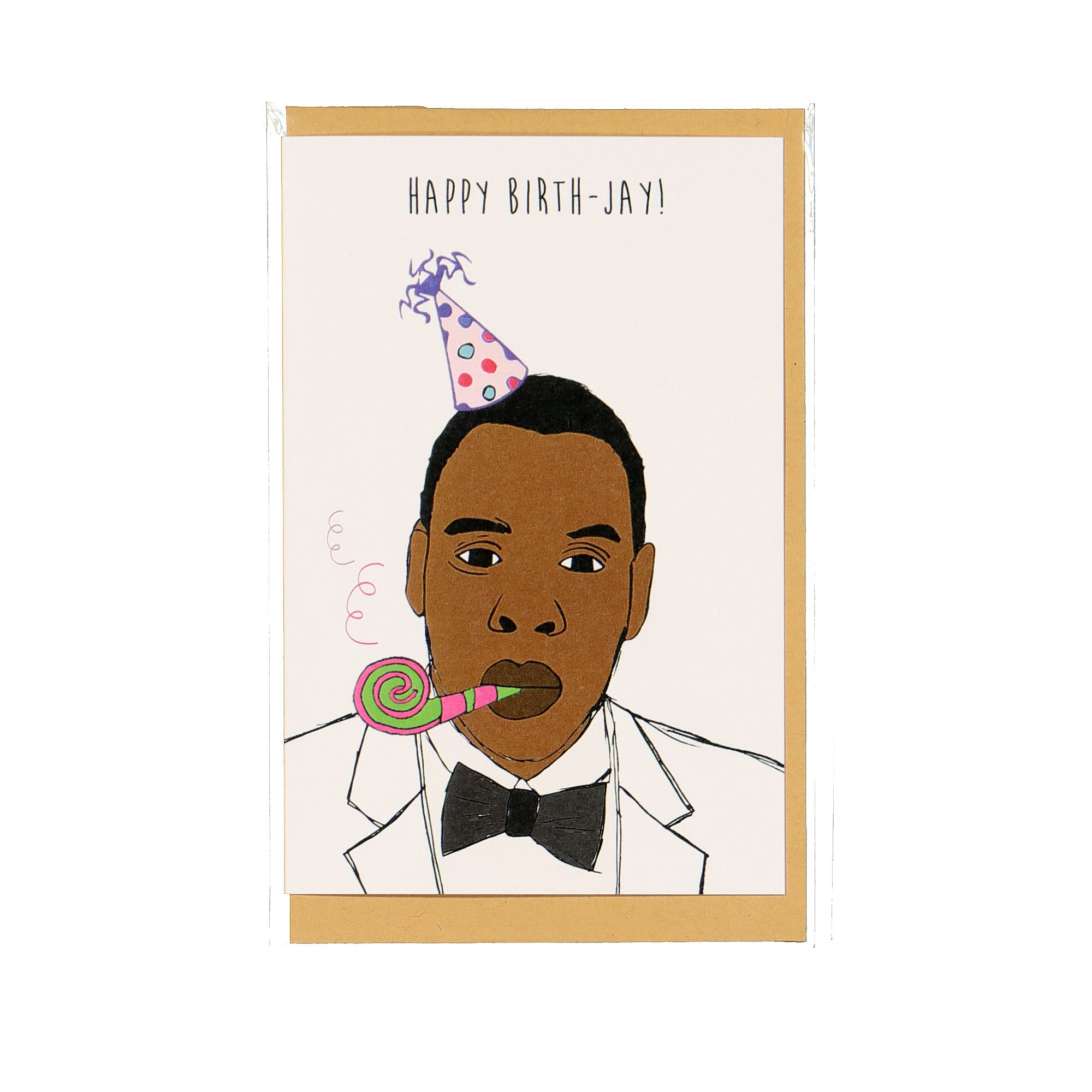 NocturnalPaper "Happy Birth-Jay!" Card White Cards | Overkill
