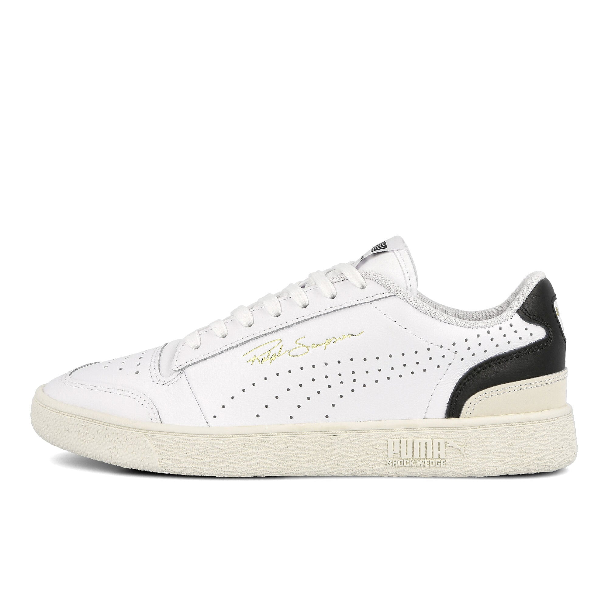Puma Ralph Sampson x Puma Lo Perf Soft White-Black - Whisper White Sneakers 372395 03 | Overkill