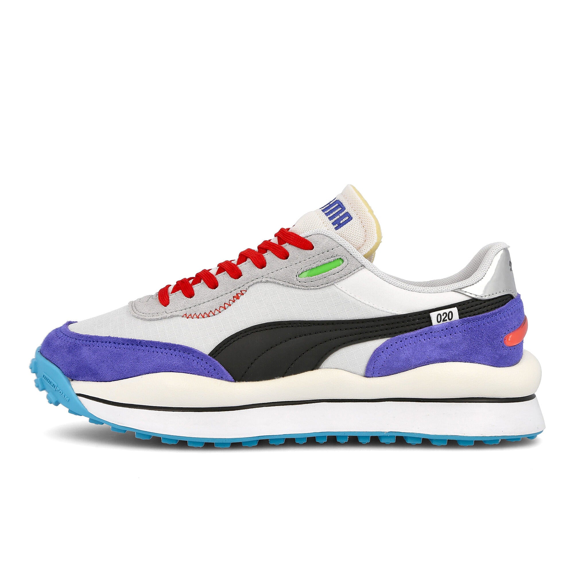 Puma style rider ride on Puma White - Dazzing Blue - High Rise 372839 01 | Overkill