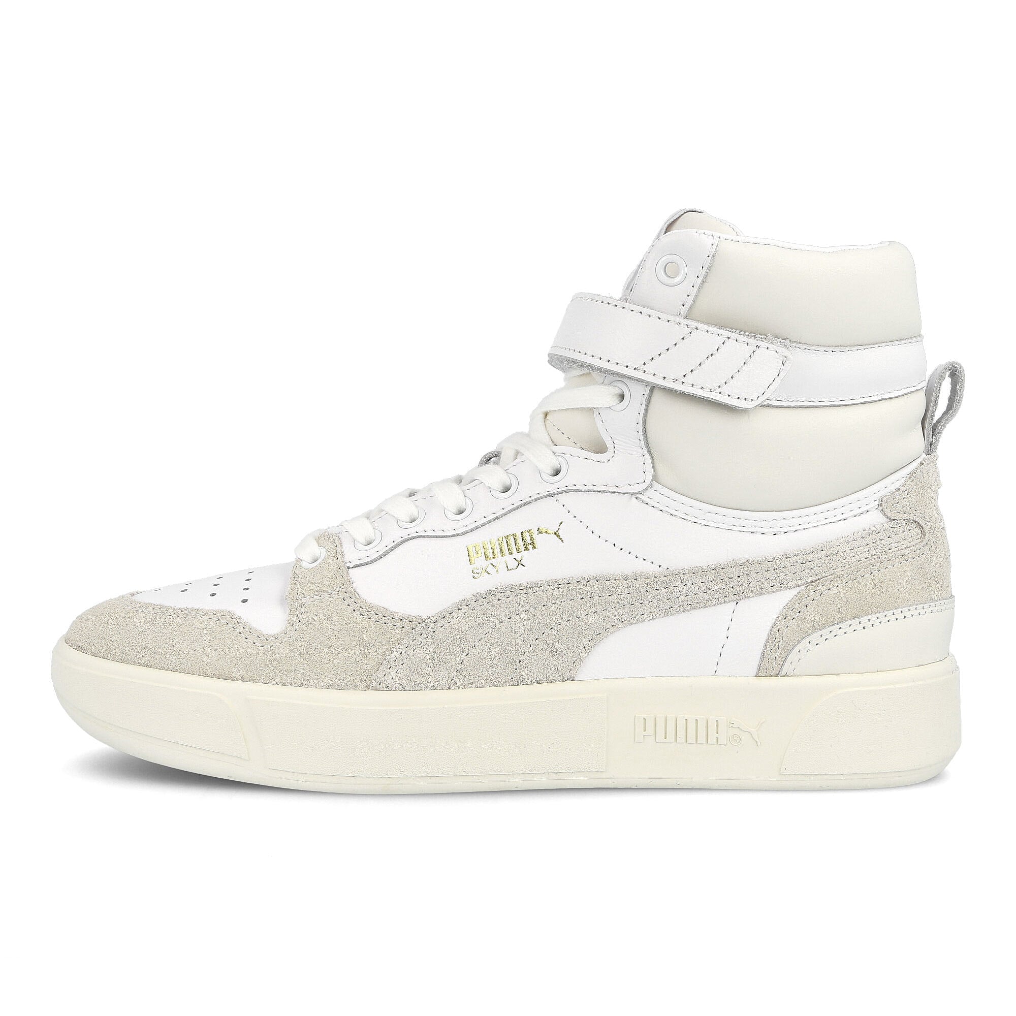 Puma sky lx mid lux Puma White - Whisper White Sneakers 372870 01 | Overkill