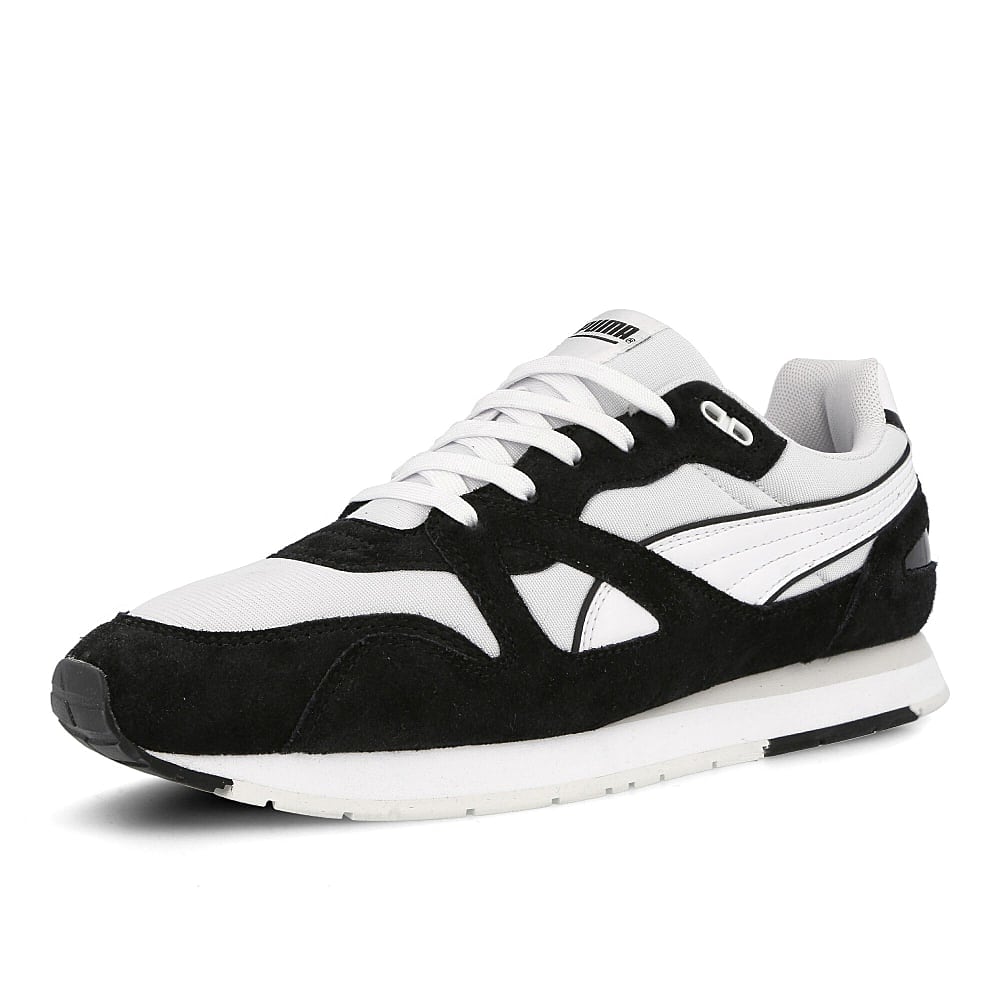 Puma mirage og Puma White-Puma Black Sneakers Close Up | Overkill