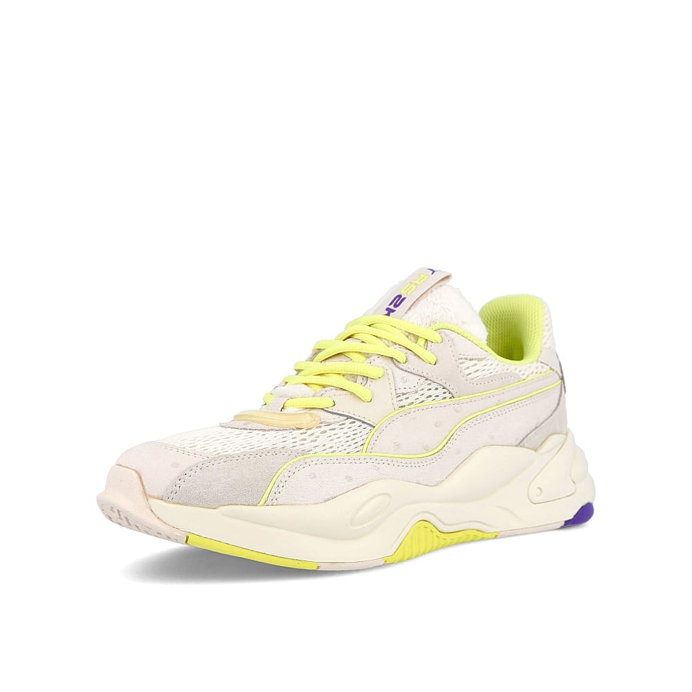 Puma rs-2k future mutants Whisper White - Fizzy Yellow Sneakers Close Up | Overkill
