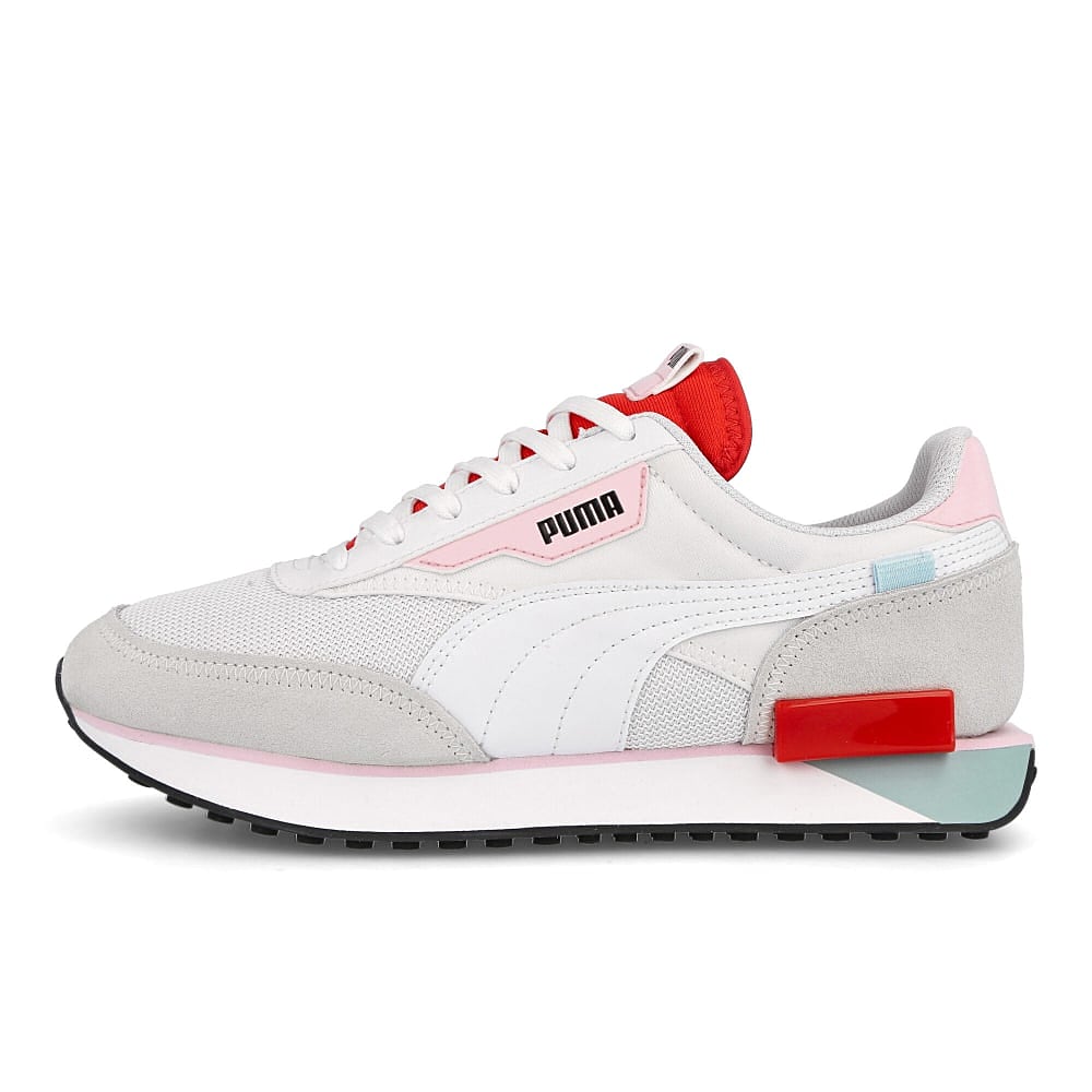 Puma future rider neon play Puma White - Poppy Red 373383 09 | Overkill