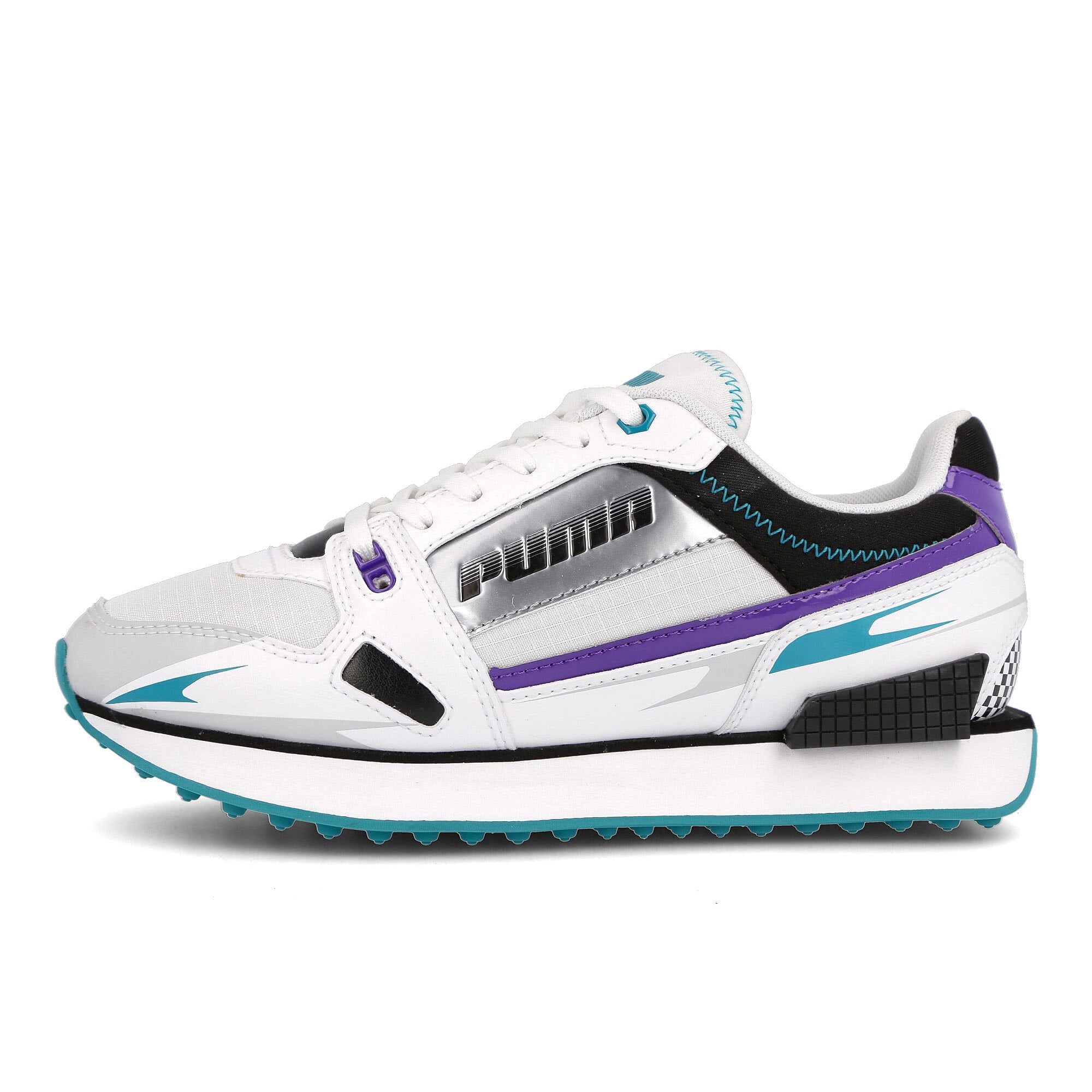 Puma wmns mile rider sunny gataway Puma White - Gray Violet 373443 04 | Overkill