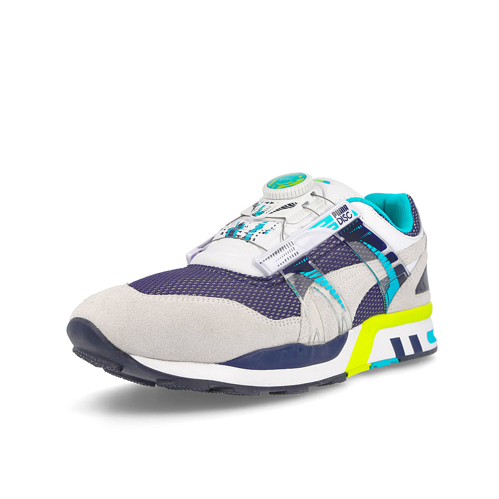 Puma xs 7000 vintage Puma White - Scuba Blue Detailfoto | Overkill