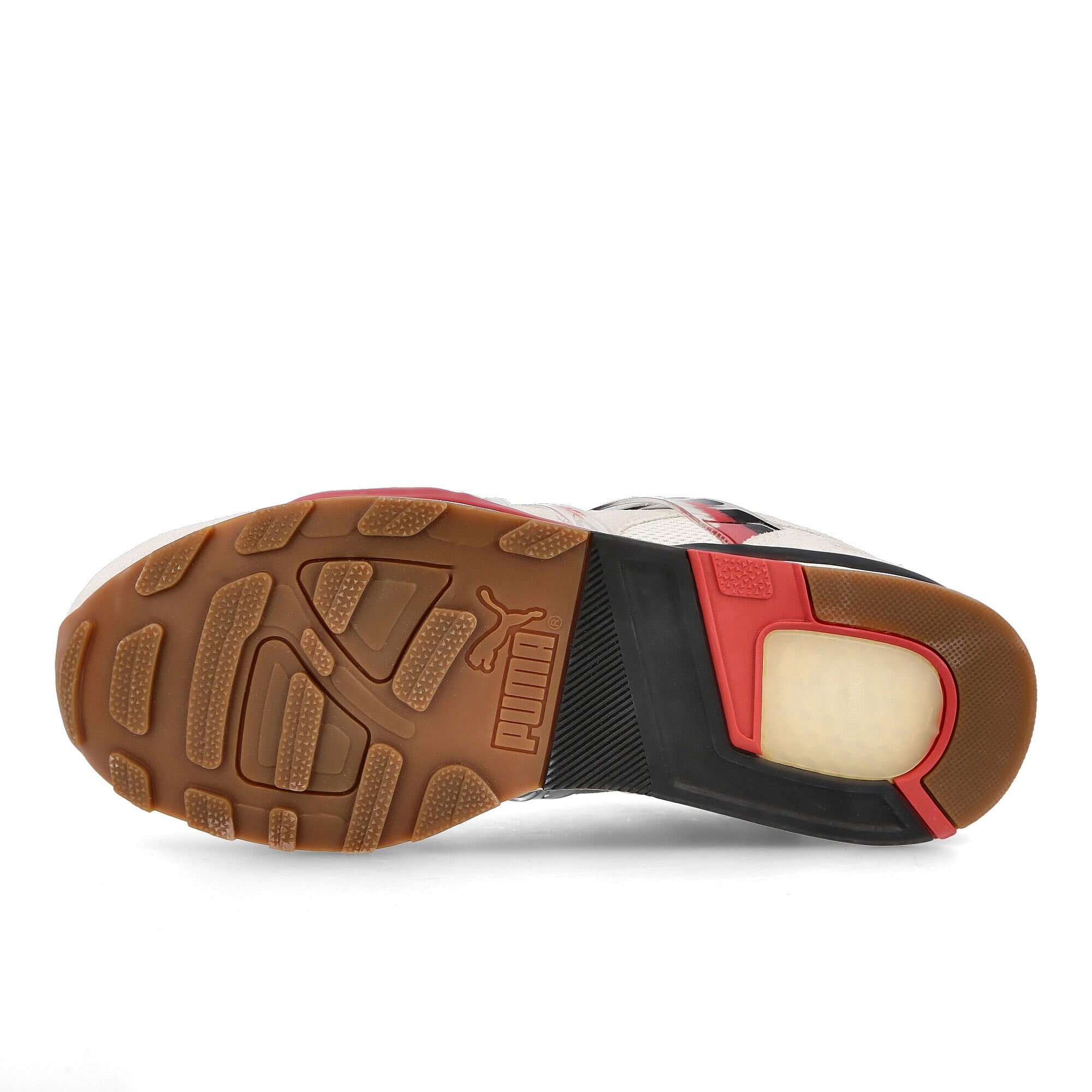 Puma xs 7000 vintage Whisper White - American Beauty Low Top Sneakers Detail View 1 | Overkill