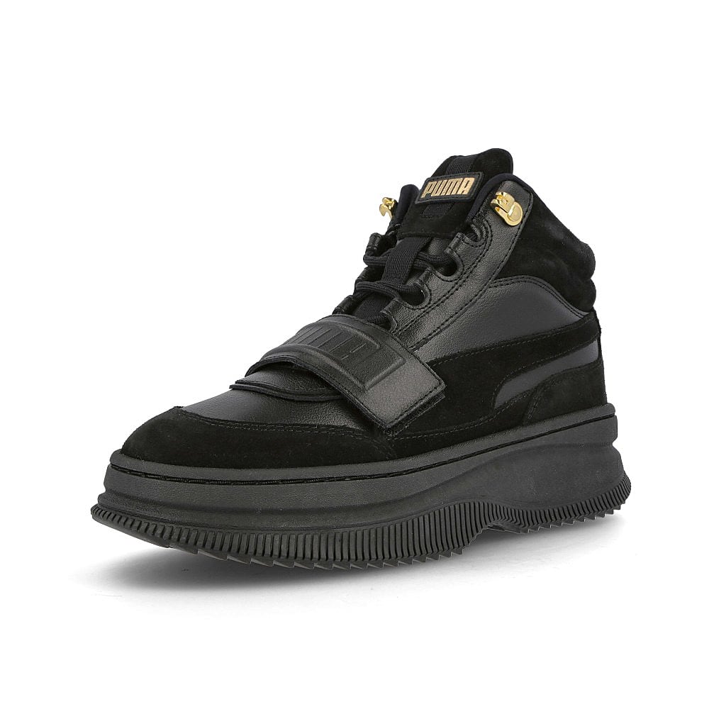 Puma wmns deva boot suede Puma Black Sneakers Close Up | Overkill