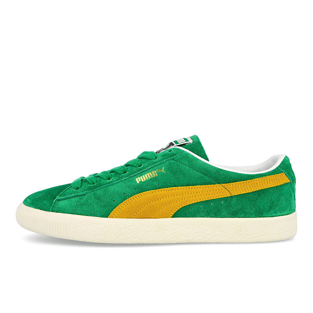 Puma suede vtg Amazon Green - Saffron - Ivory Glow Low Top Sneakers 374921 09 | Overkill