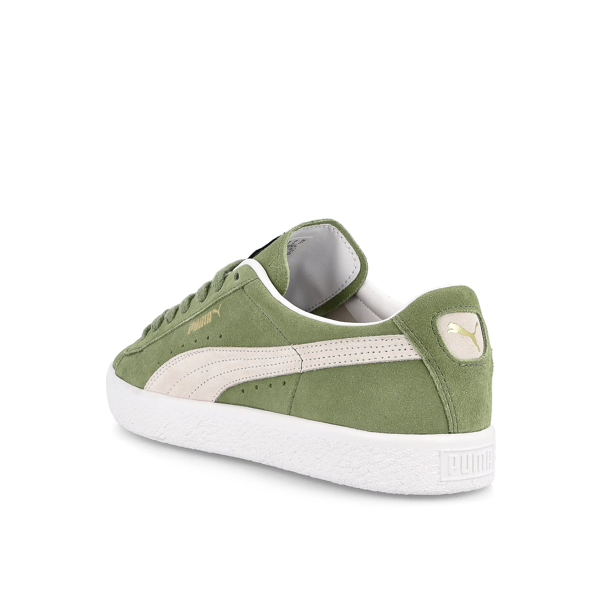 Puma suede vtg Dill - Vaporous Gray-White Sneakers Material | Overkill