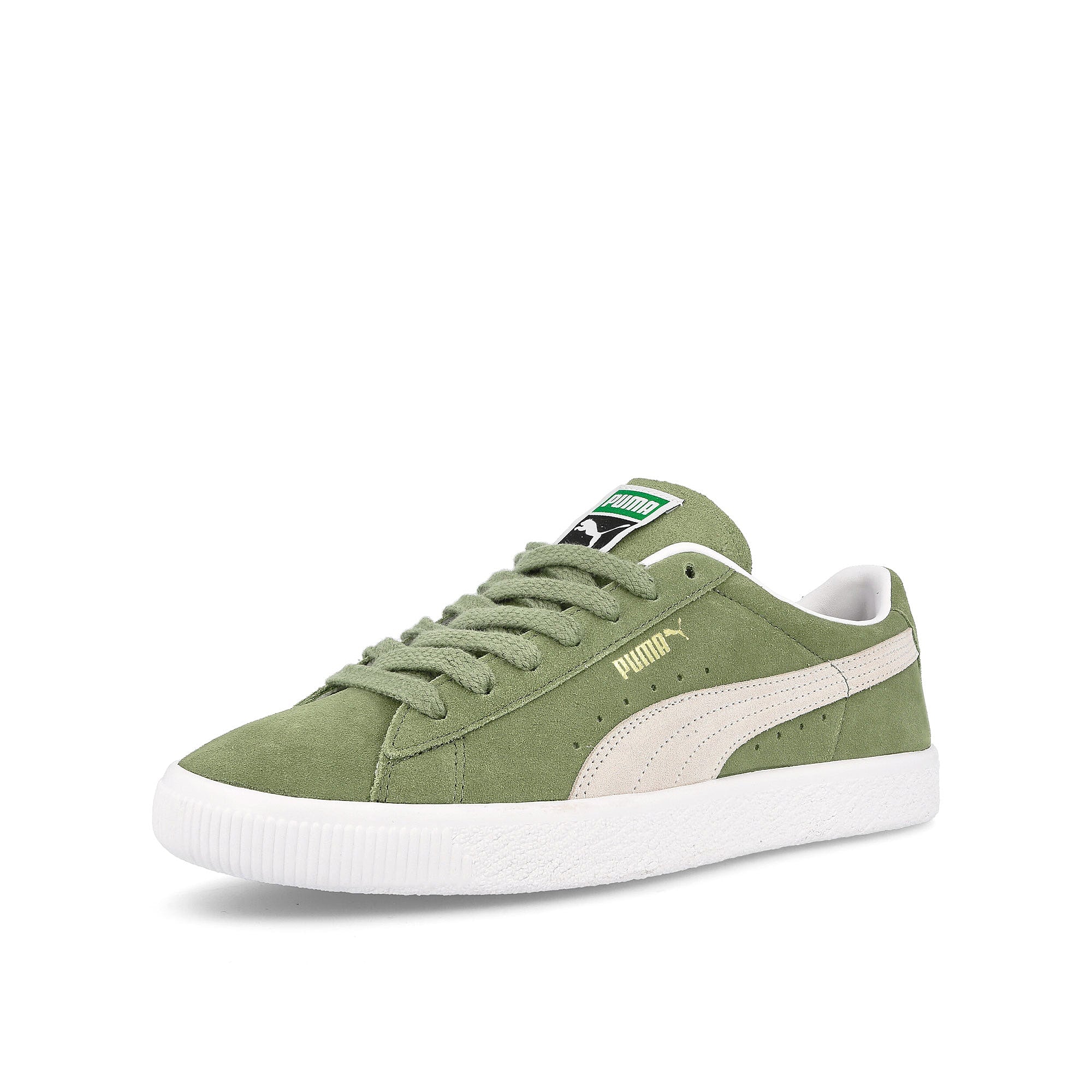 Puma suede vtg Dill - Vaporous Gray-White Sneakers Close Up | Overkill