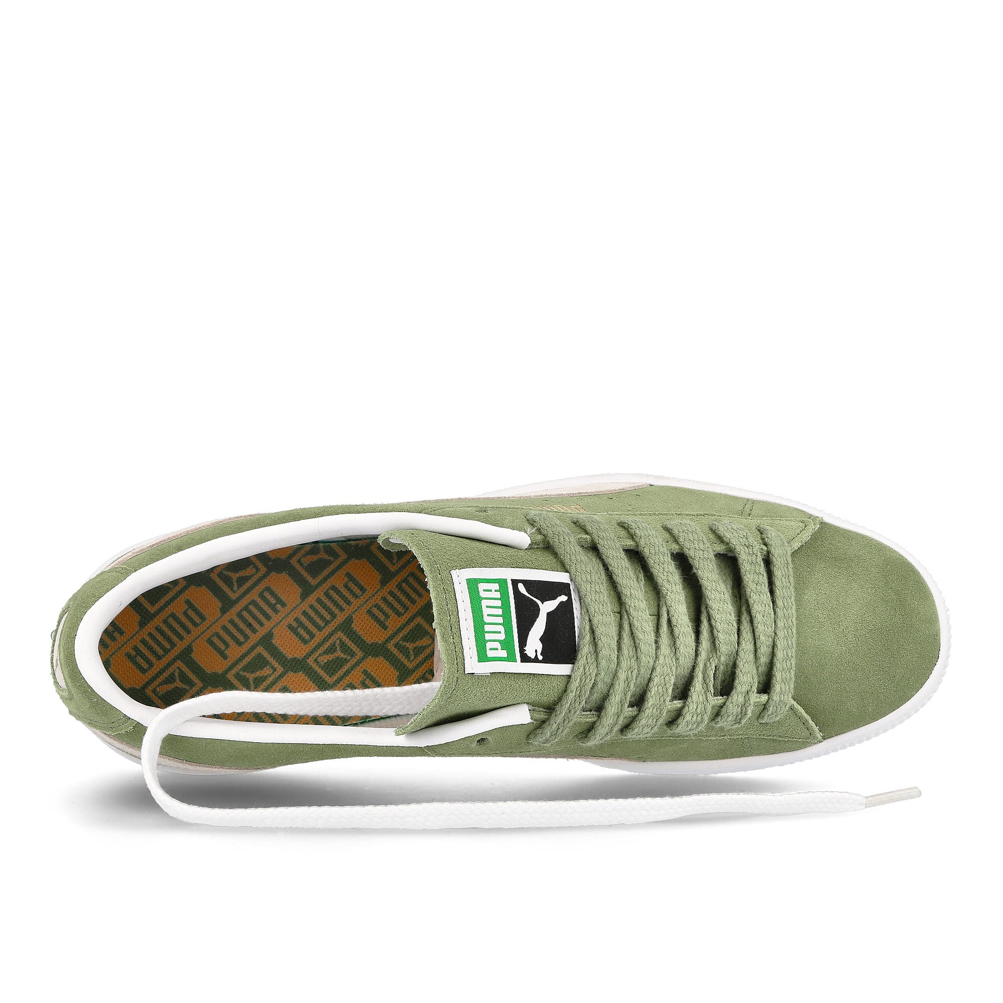 Puma suede vtg Dill - Vaporous Gray-White Sneakers Detailfoto | Overkill