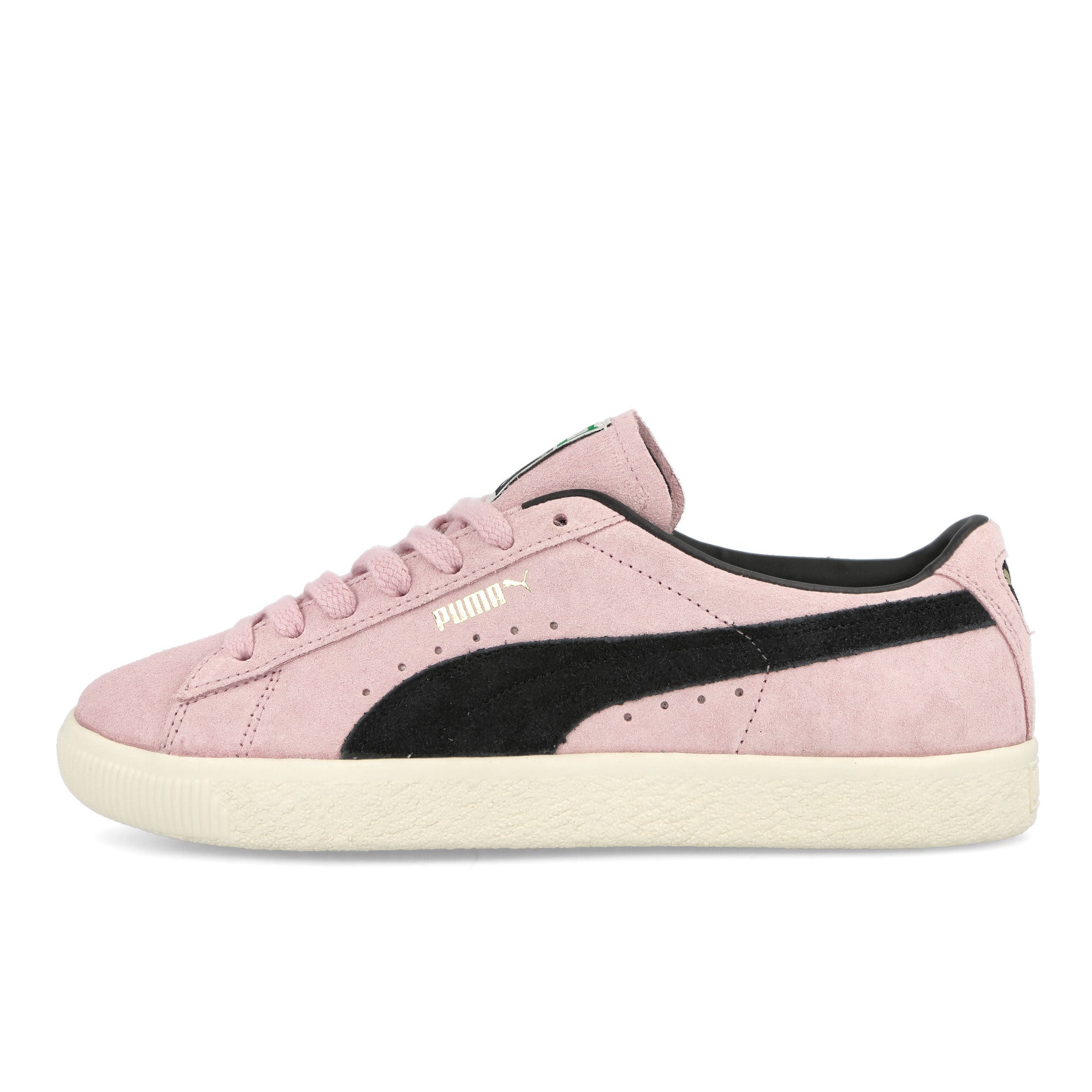 Puma Suede VTG Pearl Pink - Puma Black Low Top Sneakers 374921 22 | Overkill